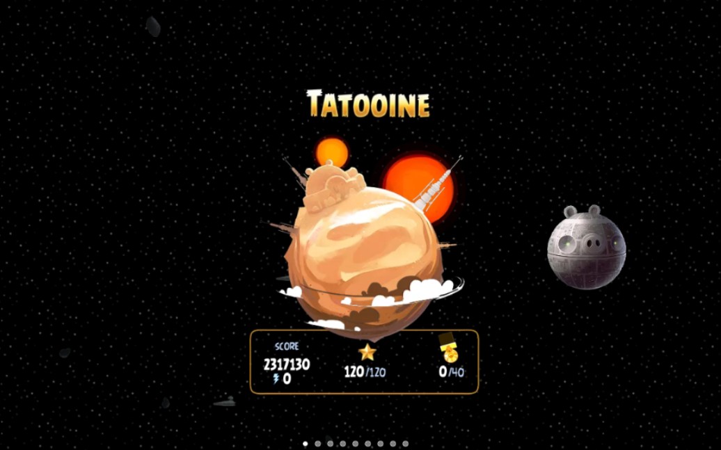 [图]【愤怒的小鸟星球大战】Tatooine 禁用道具全三星攻略