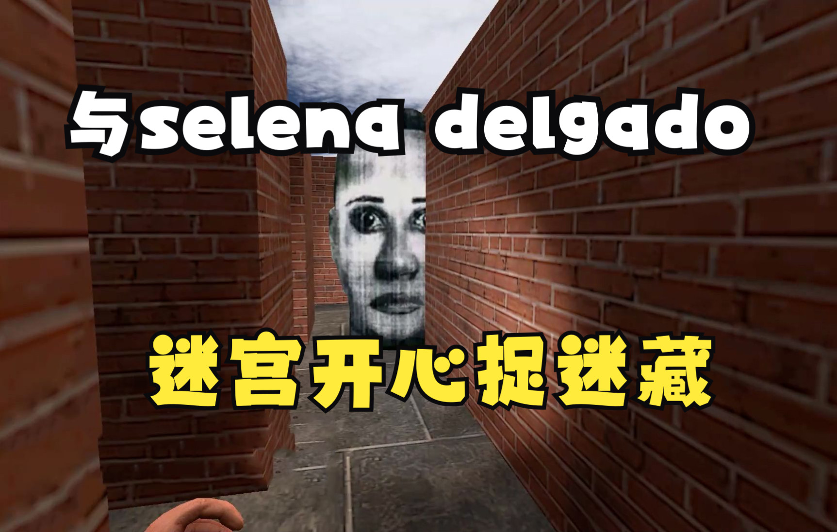 【GMOD】与selena delgado在迷宫开心捉迷藏GMOD