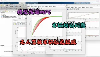 Download Video: 基于模型预测MPC控制的无人驾驶车辆轨迹跟踪车辆规划问题研究