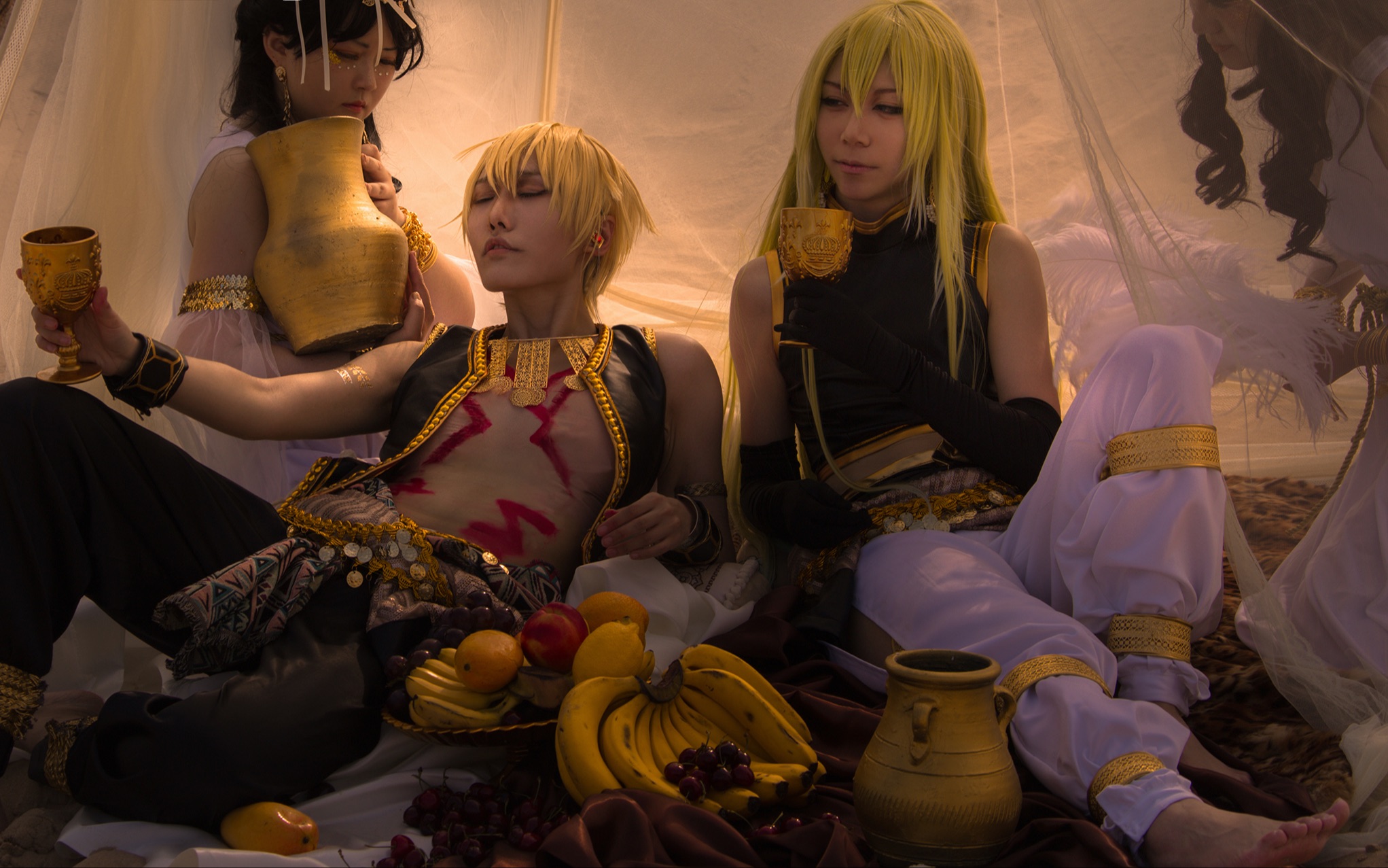 [图]【闪恩】FGO 概念礼装「熱砂の語らい」- COSPLAY -沙漠与海旅拍花絮x正片