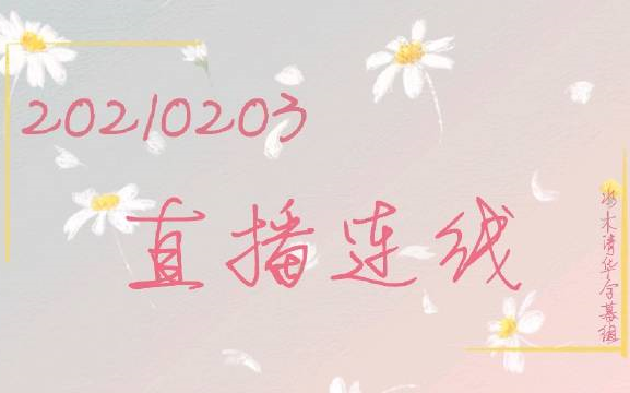 【水木清华字幕组】20210203华哥连线部分哔哩哔哩bilibili