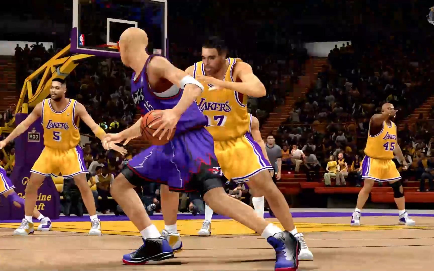 【nba2k14 經典重溫】98-99 麥迪 卡特 猛龍時期 vs 98-99 洛杉磯