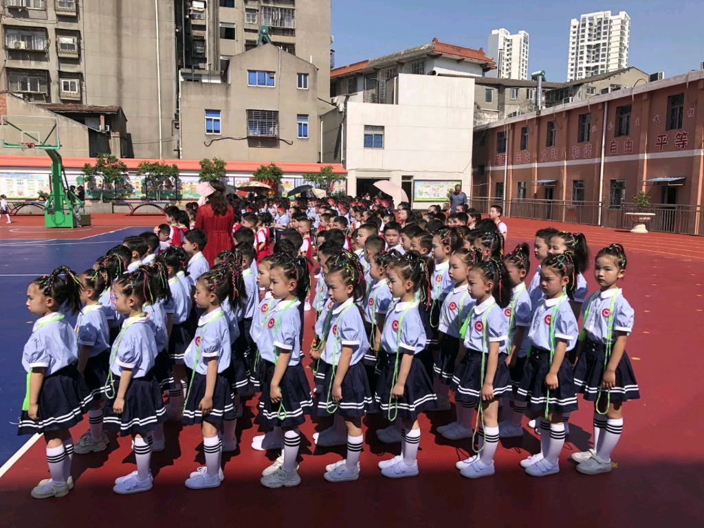 跳绳比赛,荆门,红旗小学一二班,2023—5