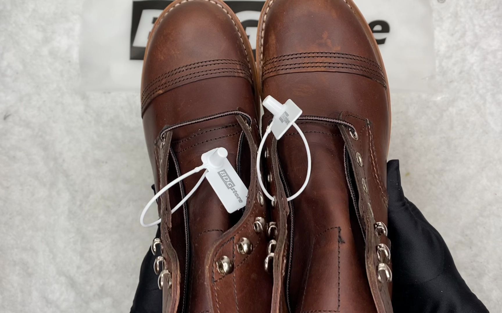 【瑕疵实拍】redwing红翼iron ranger 8111 d宽40码 编号116