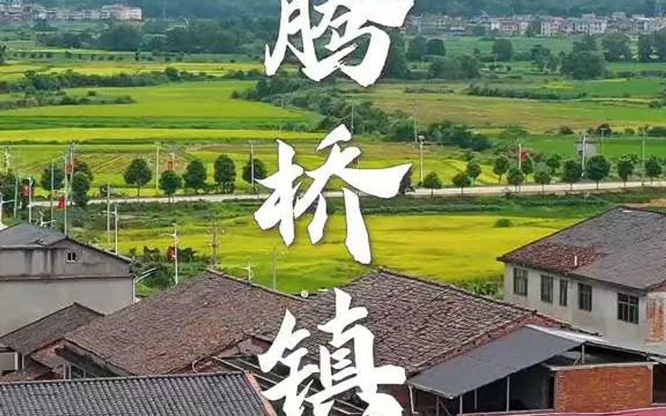 临川的南大门,你们知道是哪里吗?就是我们的腾桥镇哔哩哔哩bilibili