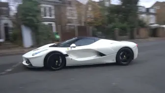 3台法拉利（Ferrari）LaFerrari Aperta 排气声浪合集 -TFJJ