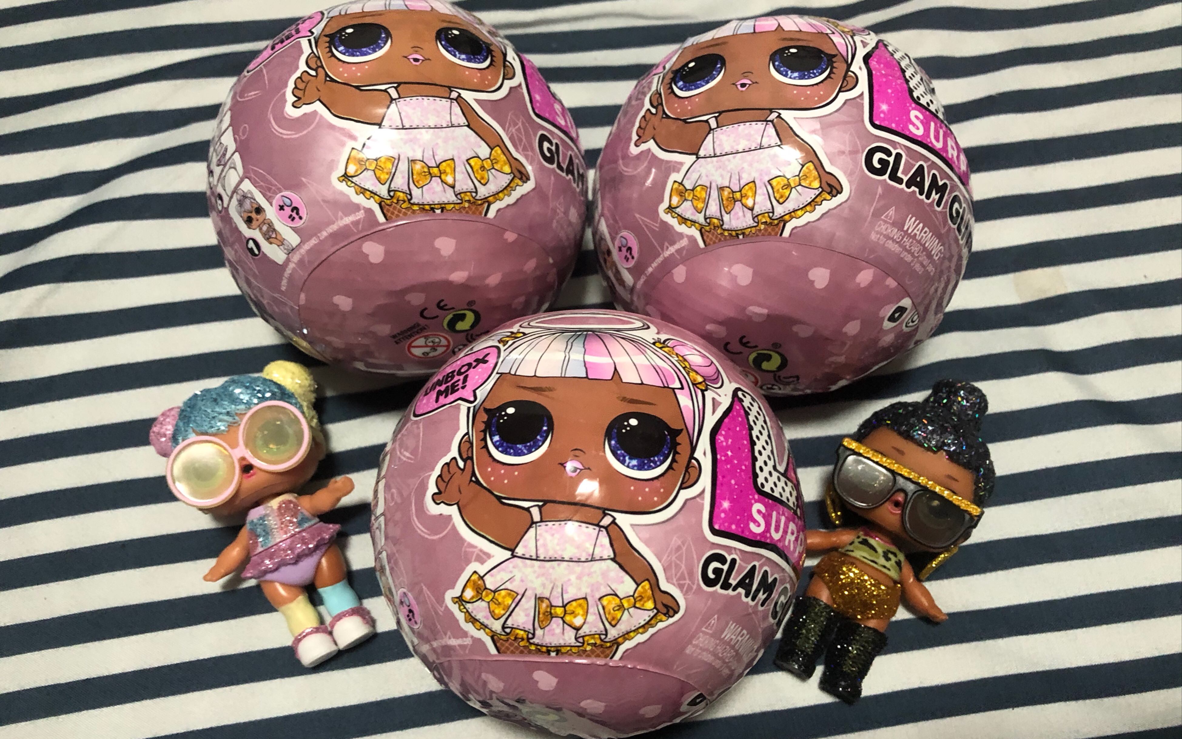 l】lol惊喜娃娃闪亮系列三连开外加宠物四连 黑到飞起 我要弃坑qaq看