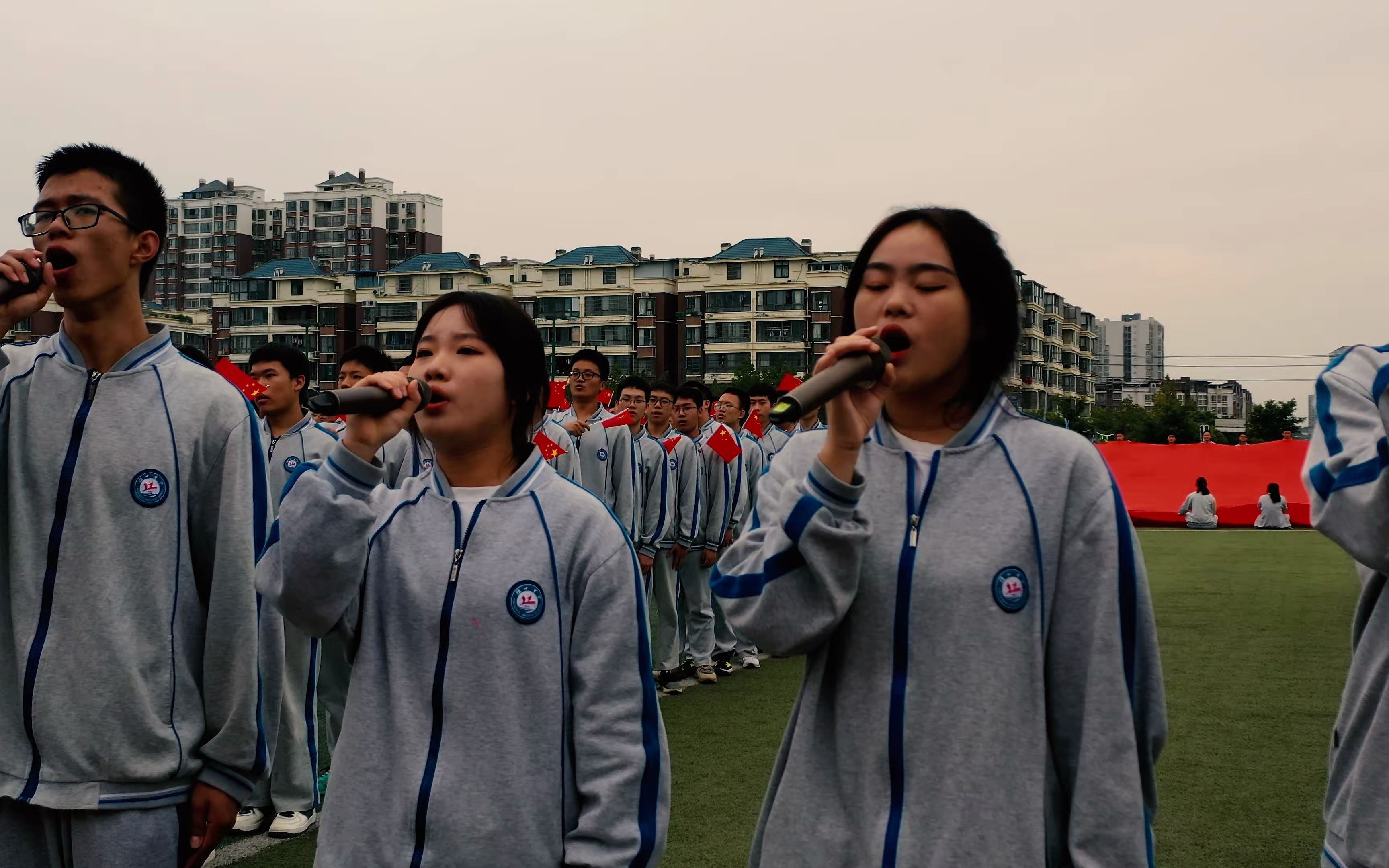 成都市金堂县淮口中学第31届体育节开幕式之六——其它团体节目展示