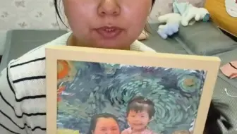 感谢爱画画的子衿老师为我们母女画的这幅美丽画