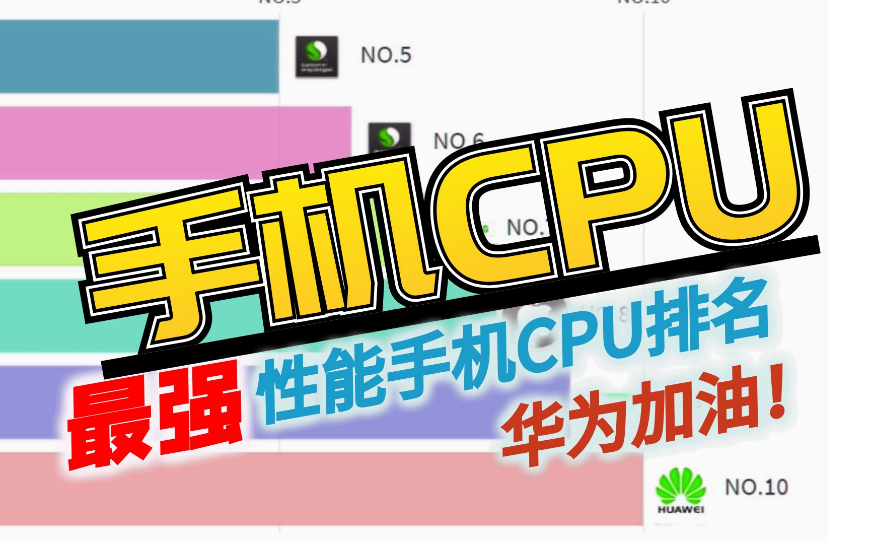 最强手机CPU性能排行榜哔哩哔哩bilibili