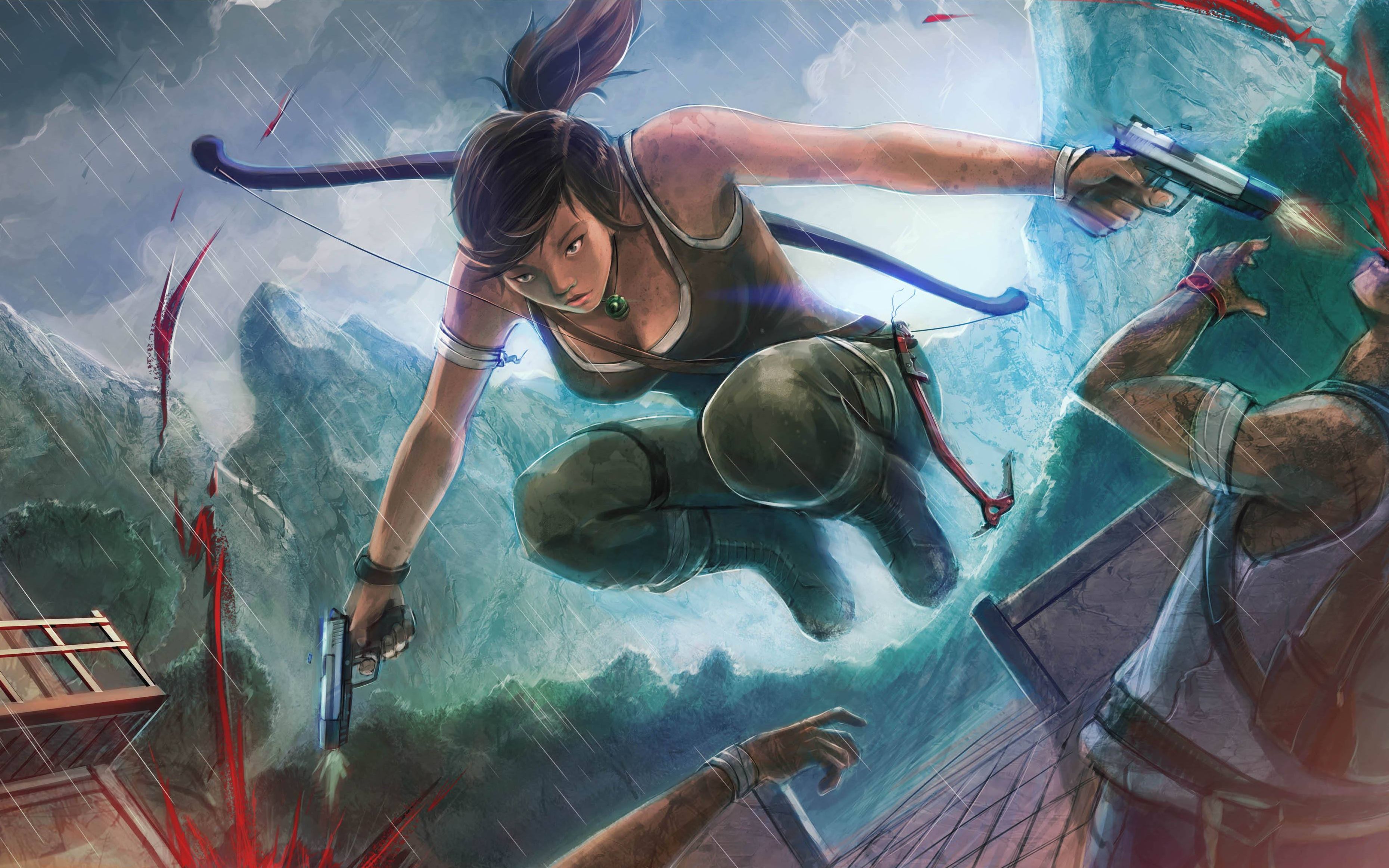 古墓丽影10缩放不对版劳拉的1000种死法9期气人主播夏天烤洋芋实况