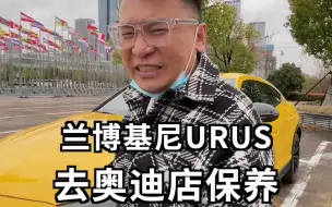 Video herunterladen: 开兰博基尼去奥迪4s店保养！！