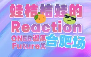 下载视频: 【ONER reaction】合肥场终于去到现场了 结果回来第一时间还是录了re