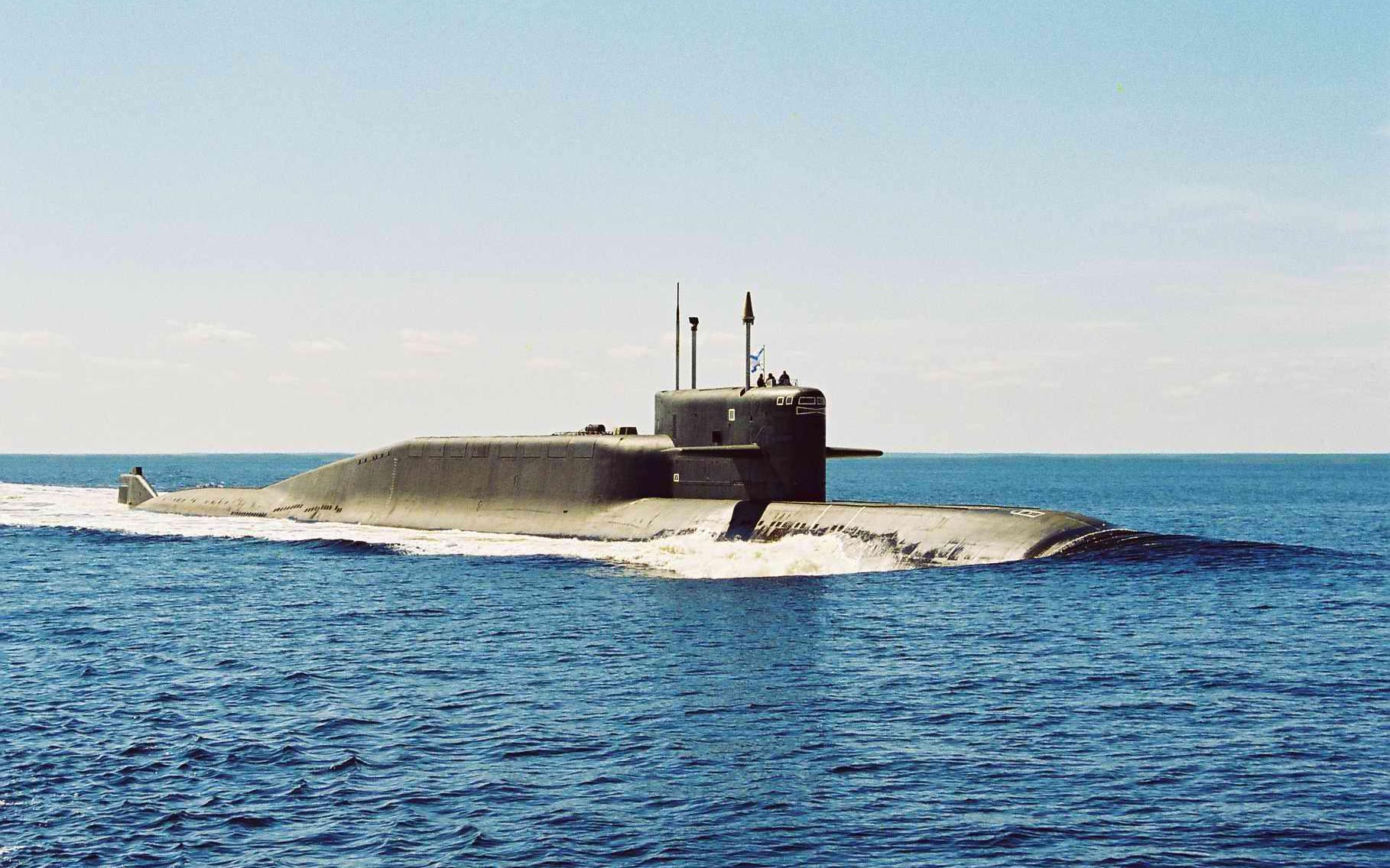 德尔塔4级战略核潜艇图片