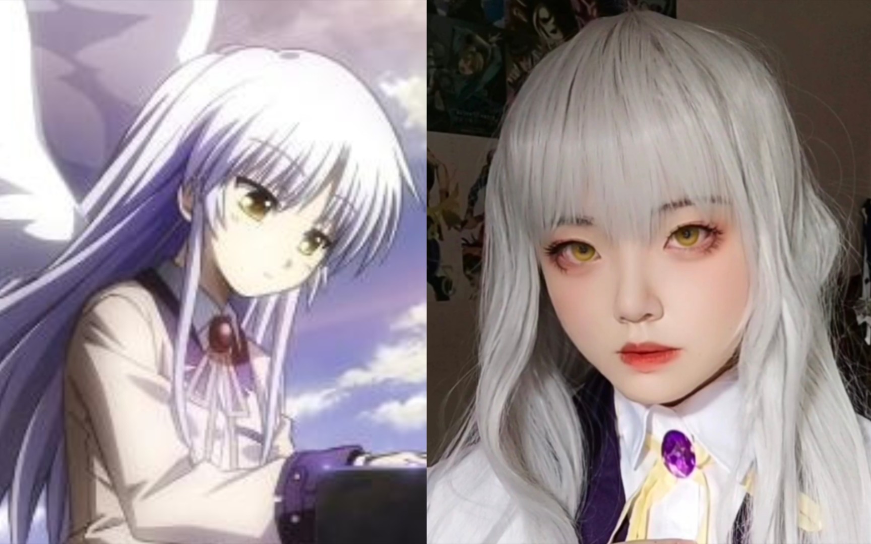 【彩虹馨】angel beats! 立华奏cos