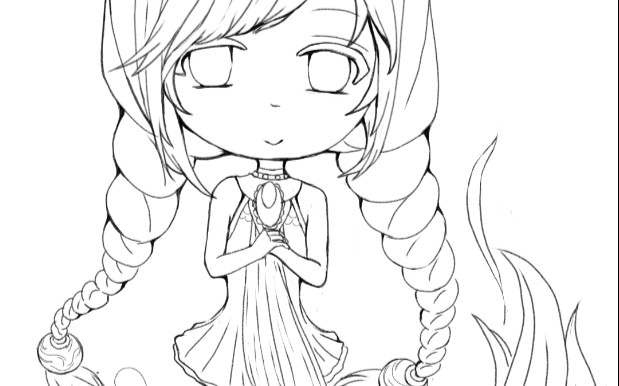 教你画一个简笔大乔