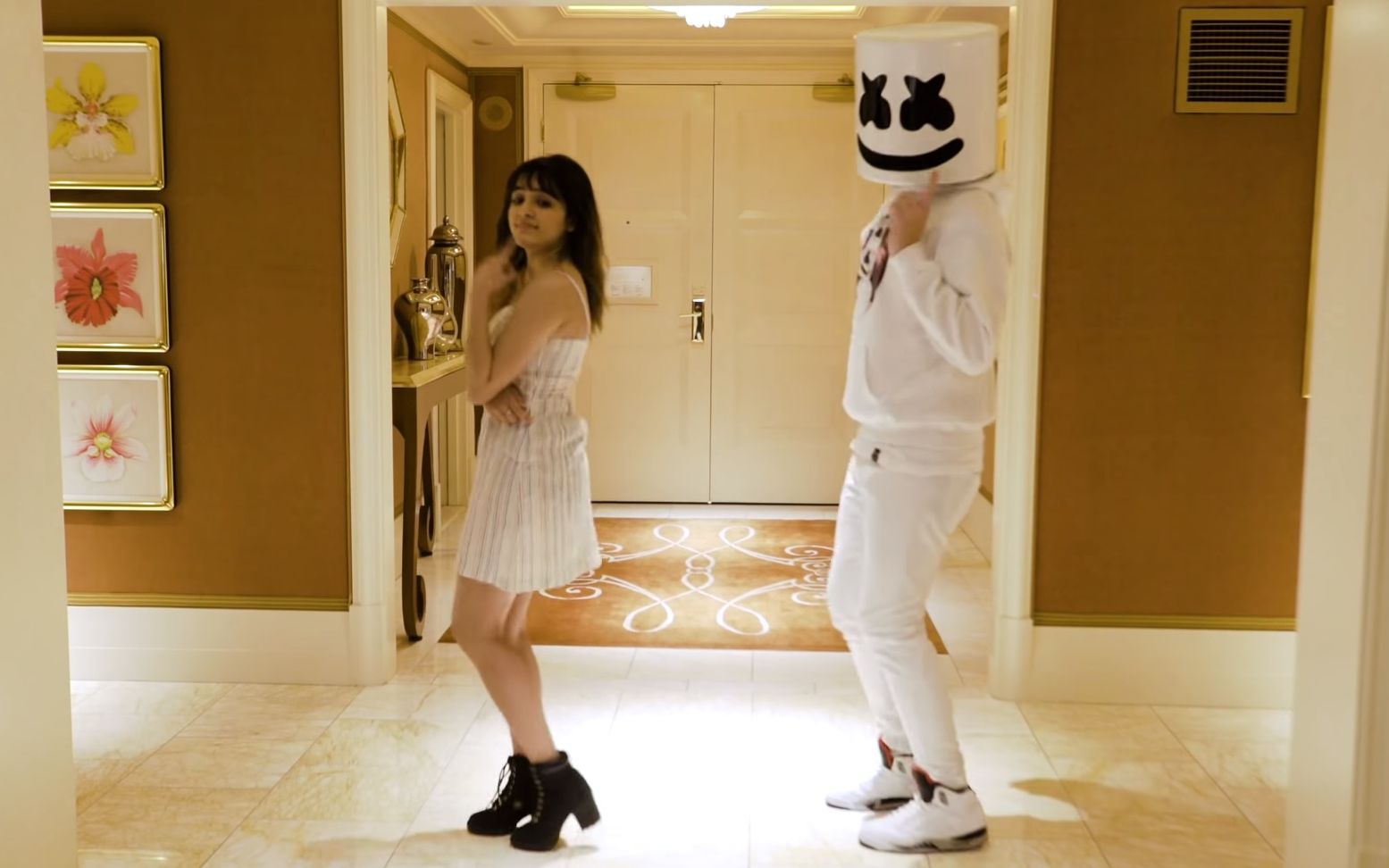 [图]【高清】不务正业的棉花糖的骚舞教学｜Marshmello and Shirley Setia take over Bollywood