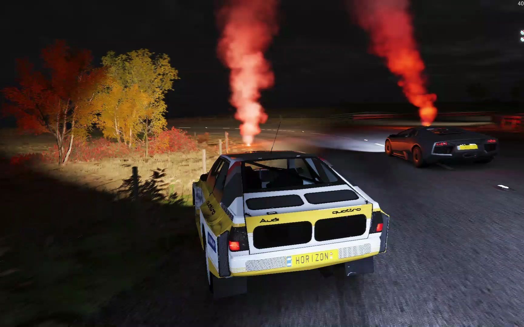 地平线4b组永远嘀神爬坡怪物奥迪sportquattros1