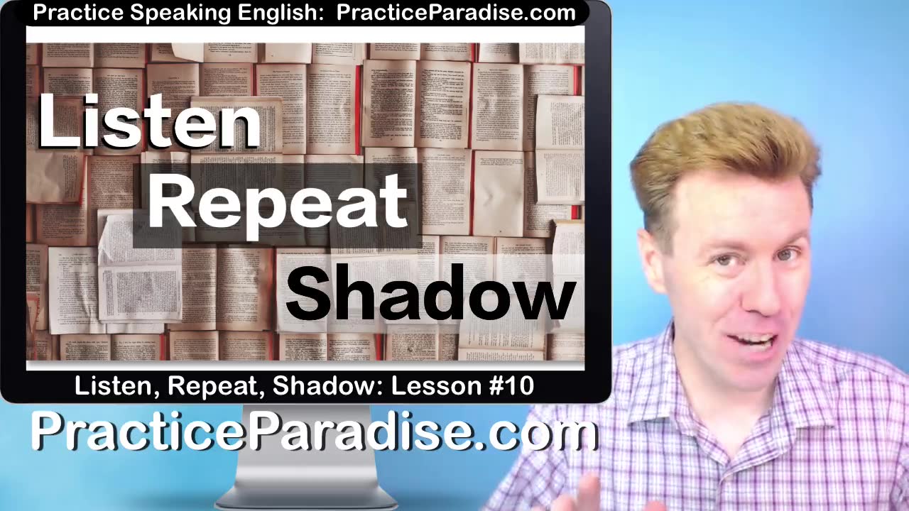 [图]【英语口语】短文练习Listen, Repeat, Shadow| 英语影子跟读 English Coach Chad