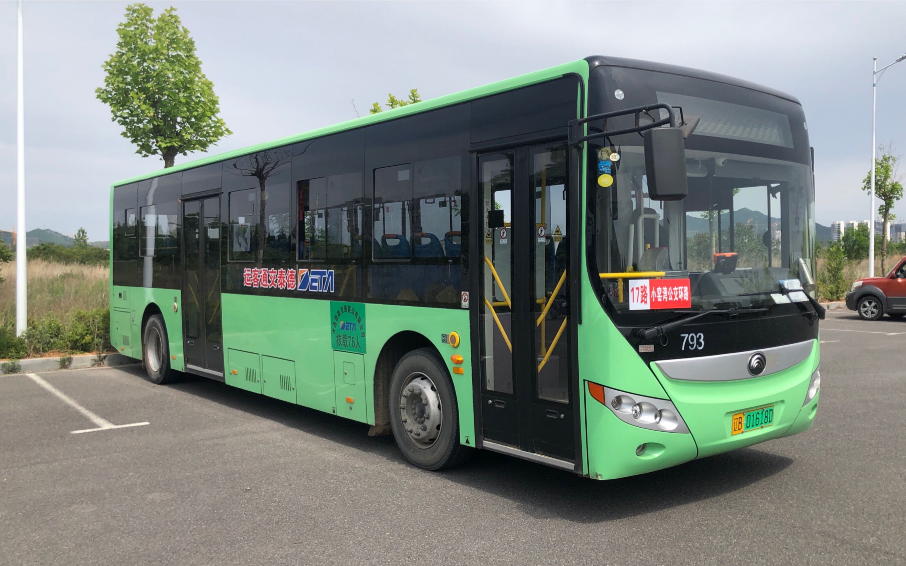 试运营【34-公交pov】大连市金普新区17路半程车(德泰大厦→小窑湾