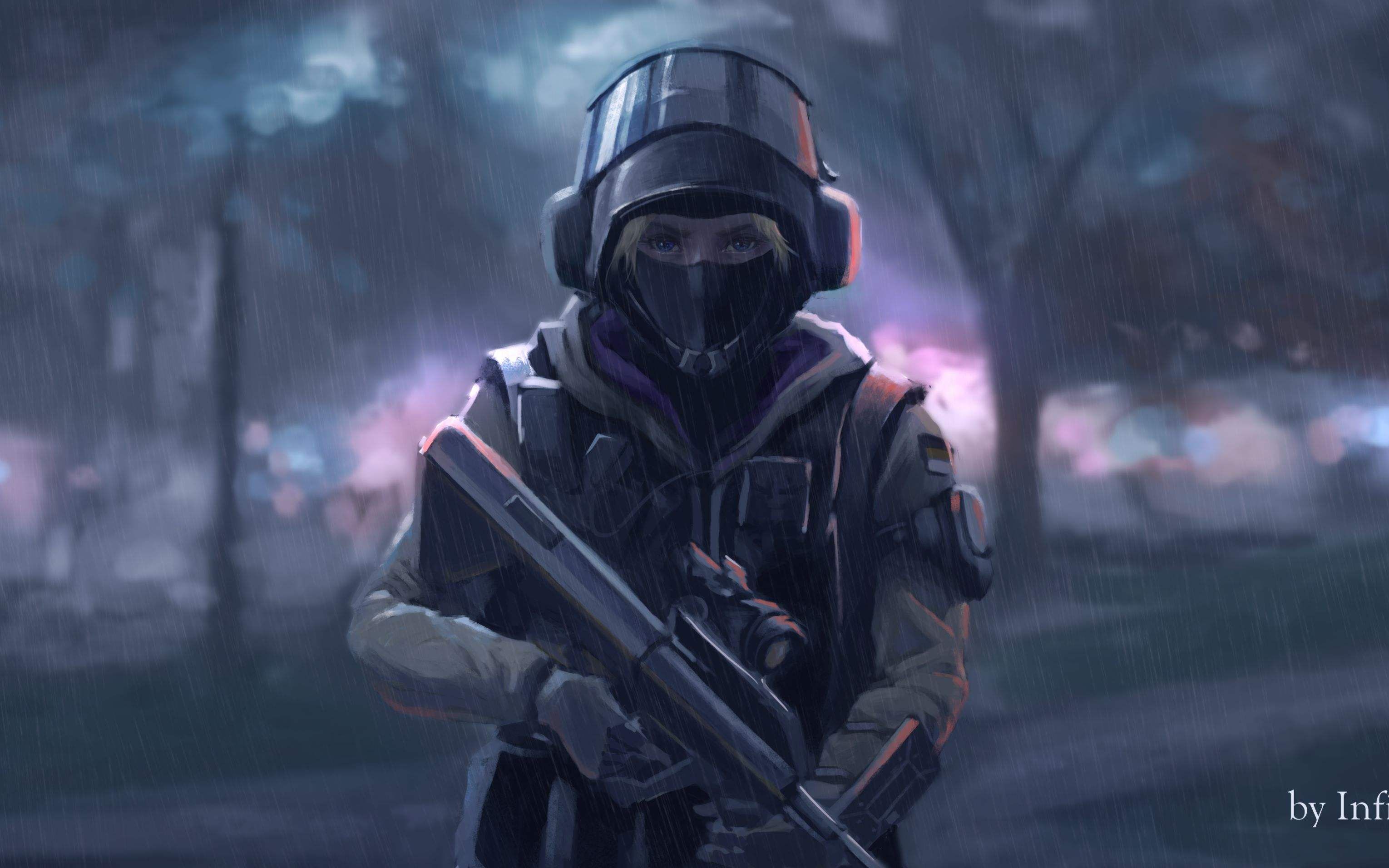 活动作品彩虹六号攻守双方基础干员的cg动画合集