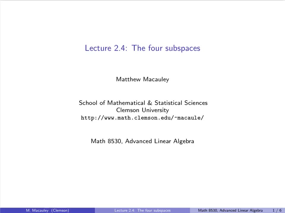 [图]Advanced Linear Algebra