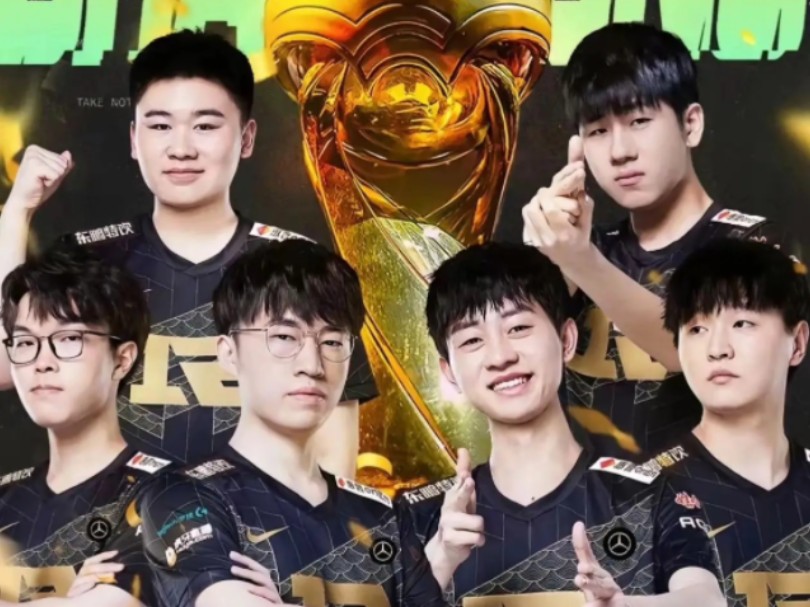 这么看22春rng还强一点,bin混着混着就夺冠了