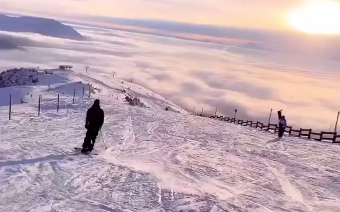 [图]“金色的阳光洒满雪野，神明没收了人类的胆怯。”