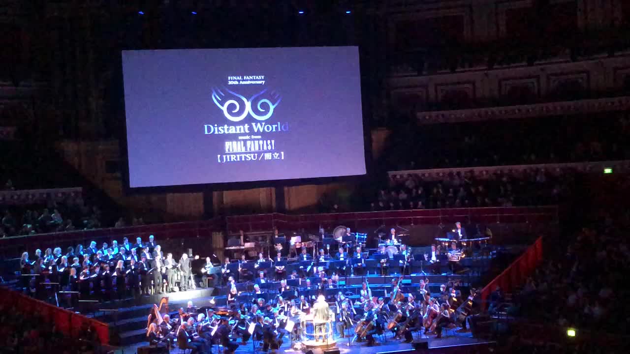 [图]Distant Worlds 最终幻想30周年-《片翼天使》片翼の天使 伦敦2017