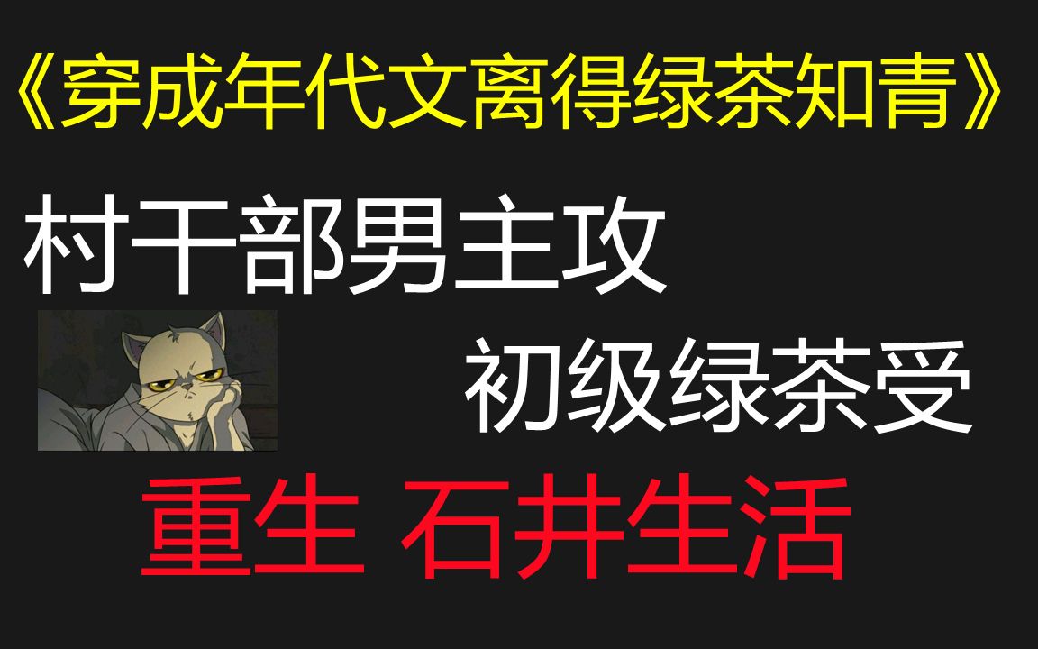 【原耽推文】村干部男主攻*初级绿茶受//八零年代种田文真的超级好看!!1哔哩哔哩bilibili