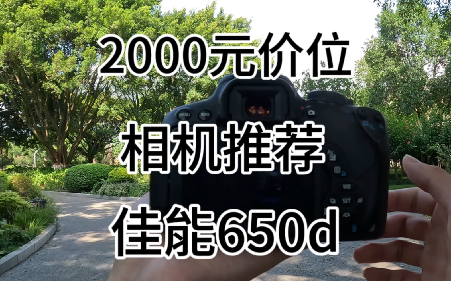 日常拍人像 2000元相机推荐 佳能650d 带270度翻转触摸屏,1800万有效像素操作便捷 对于新手学习摄影非常不错哔哩哔哩bilibili