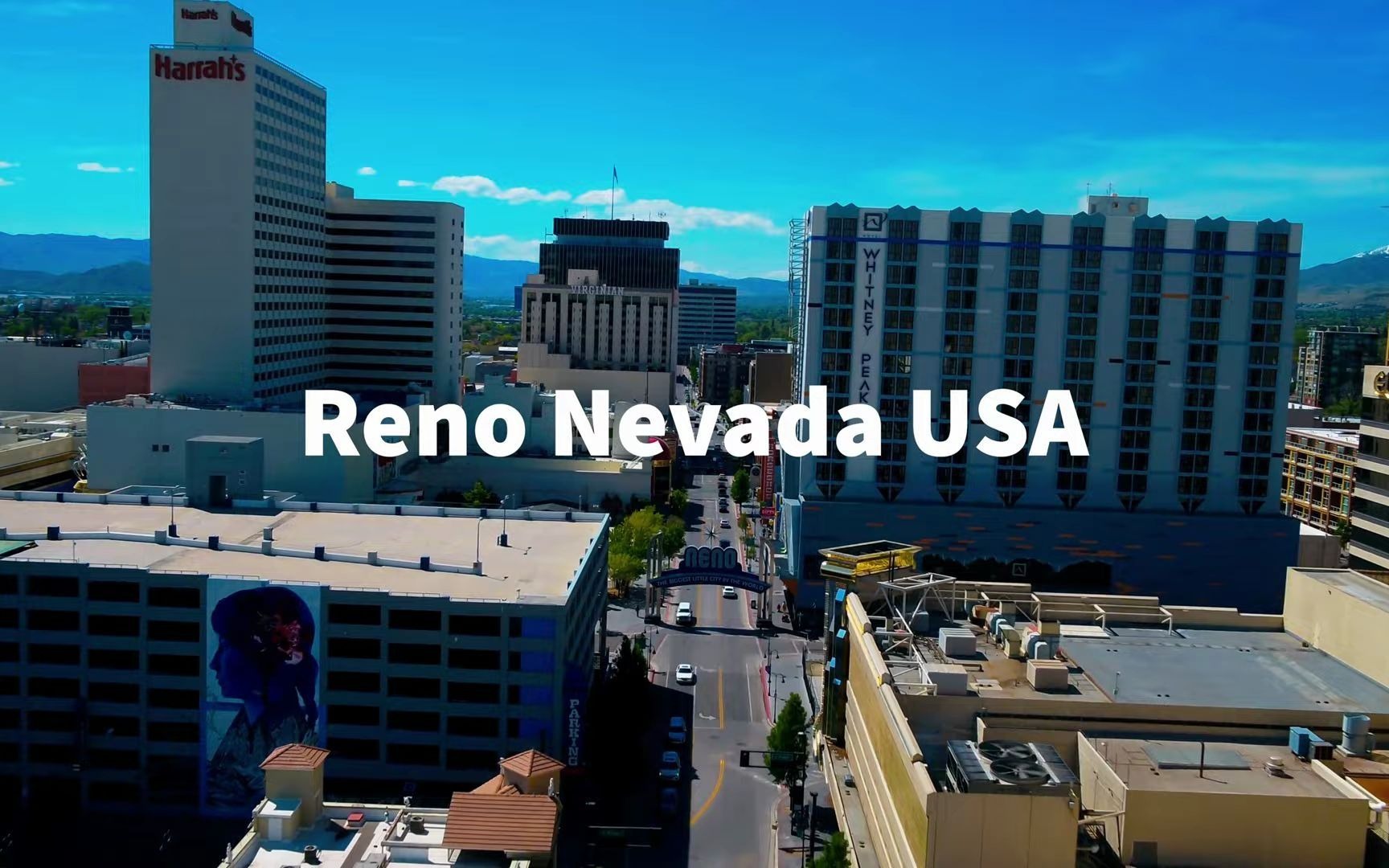 【航拍】美国内华达州城市风景俯瞰鸟瞰 城建赏析 Nevada, USA  4K UHD Drone Video哔哩哔哩bilibili