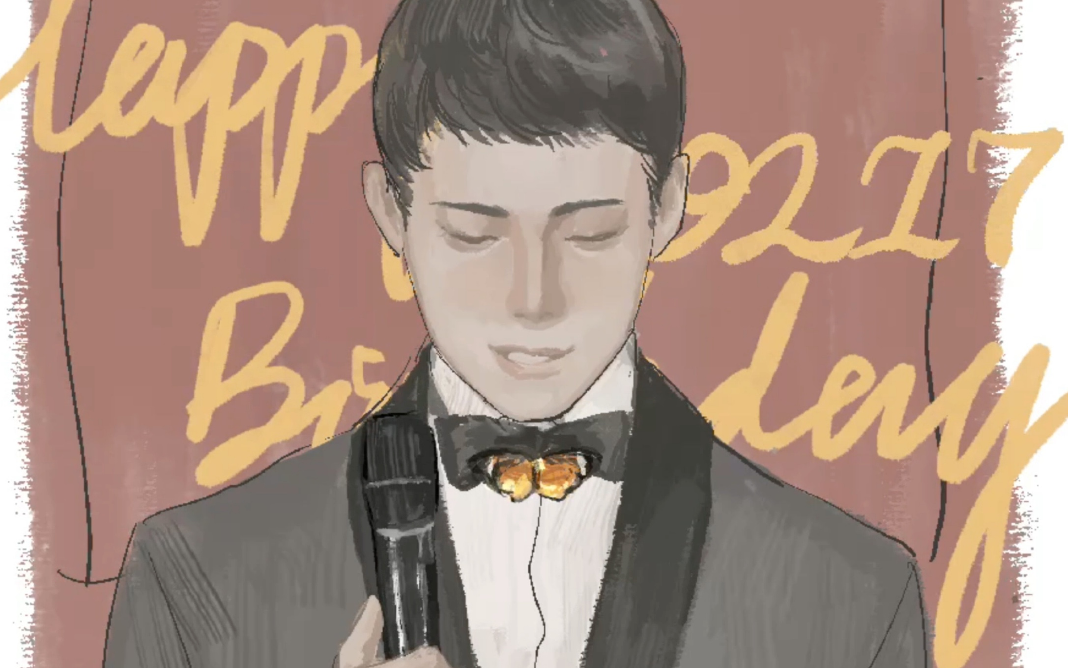 【张译生贺】涂了个欣欣 「愿蝴蝶常落你肩」