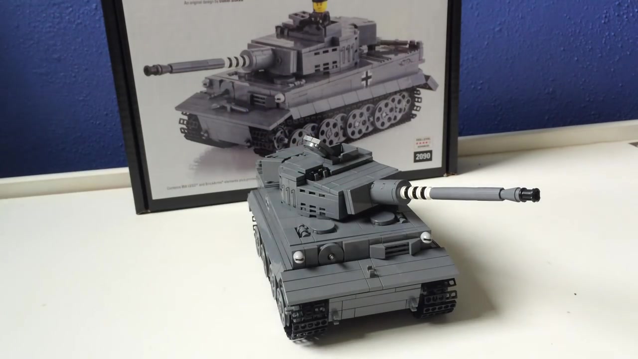 【乐高moc】brickmania tiger i ausf. h review_哔哩哔哩_bilibili