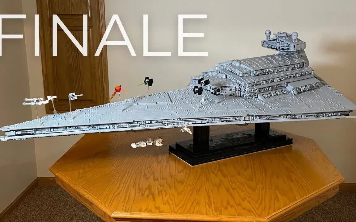 乐高星球大战帝王级歼星舰moc评测_哔哩哔哩_bilibili