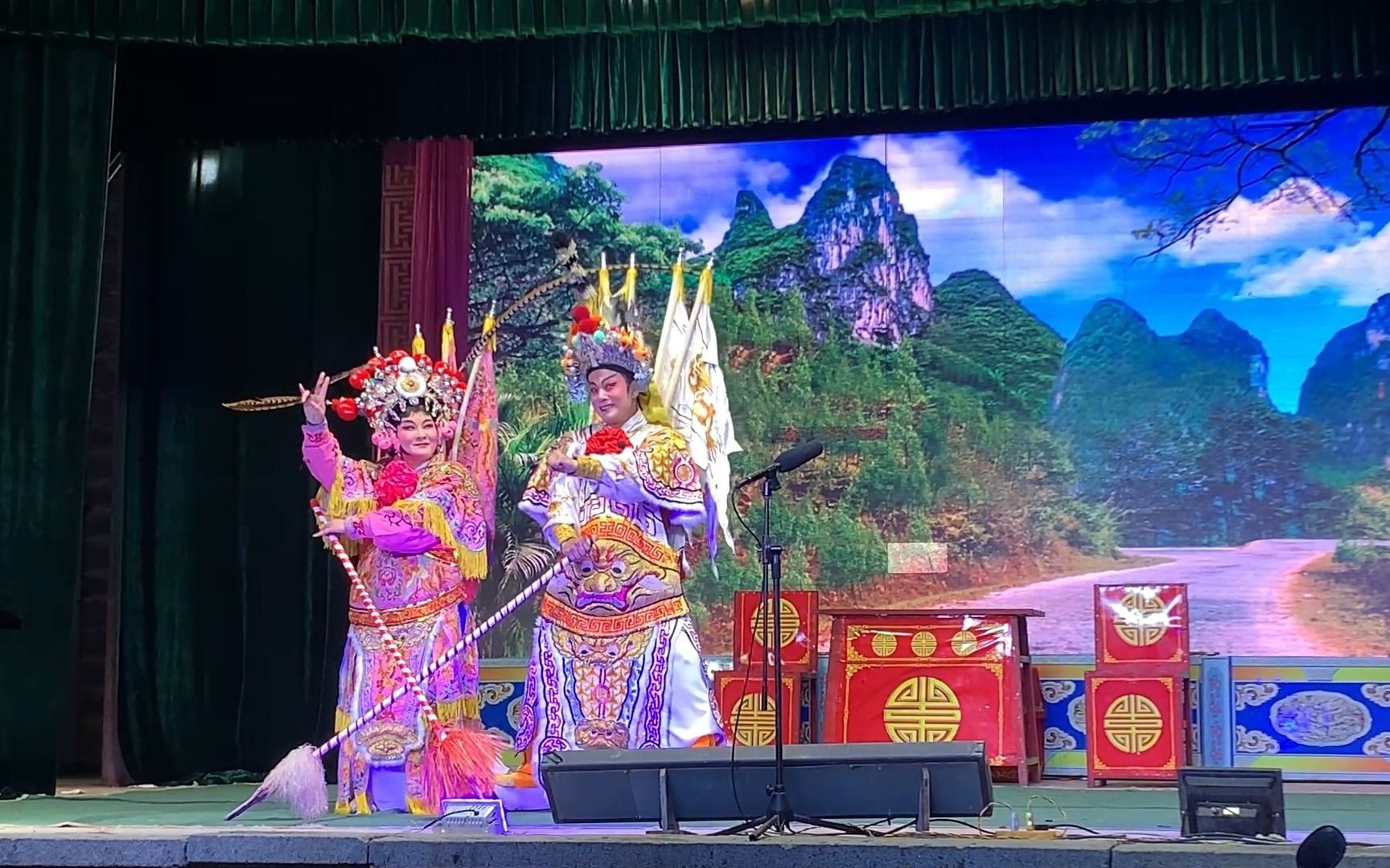 [图]鸿利白字剧团：樊梨花下山（6月21号潭西大土大王庙演出）