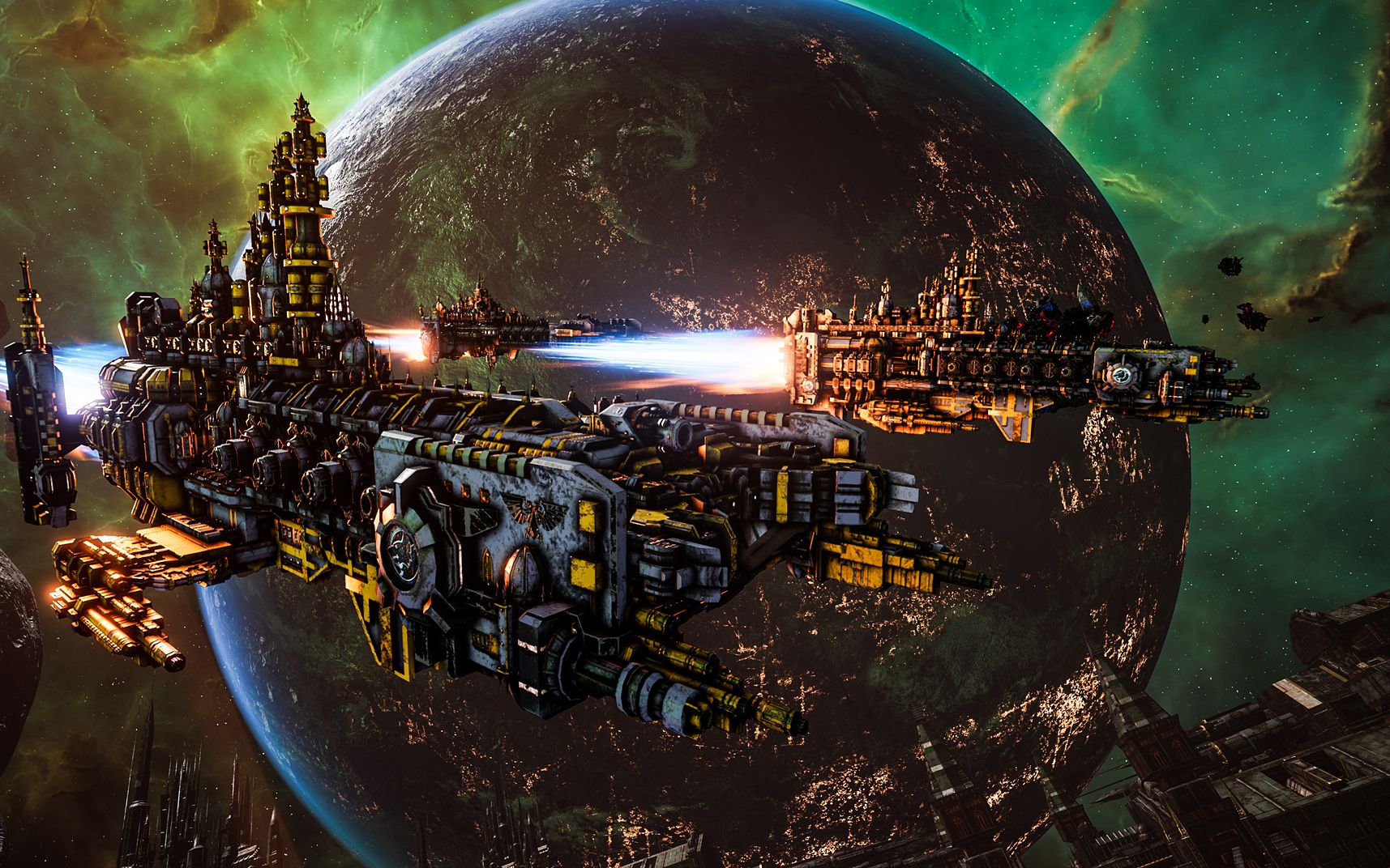 [图]《哥特舰队：阿玛达2（Battlefleet Gothic Armada 2）》steam宣传动画