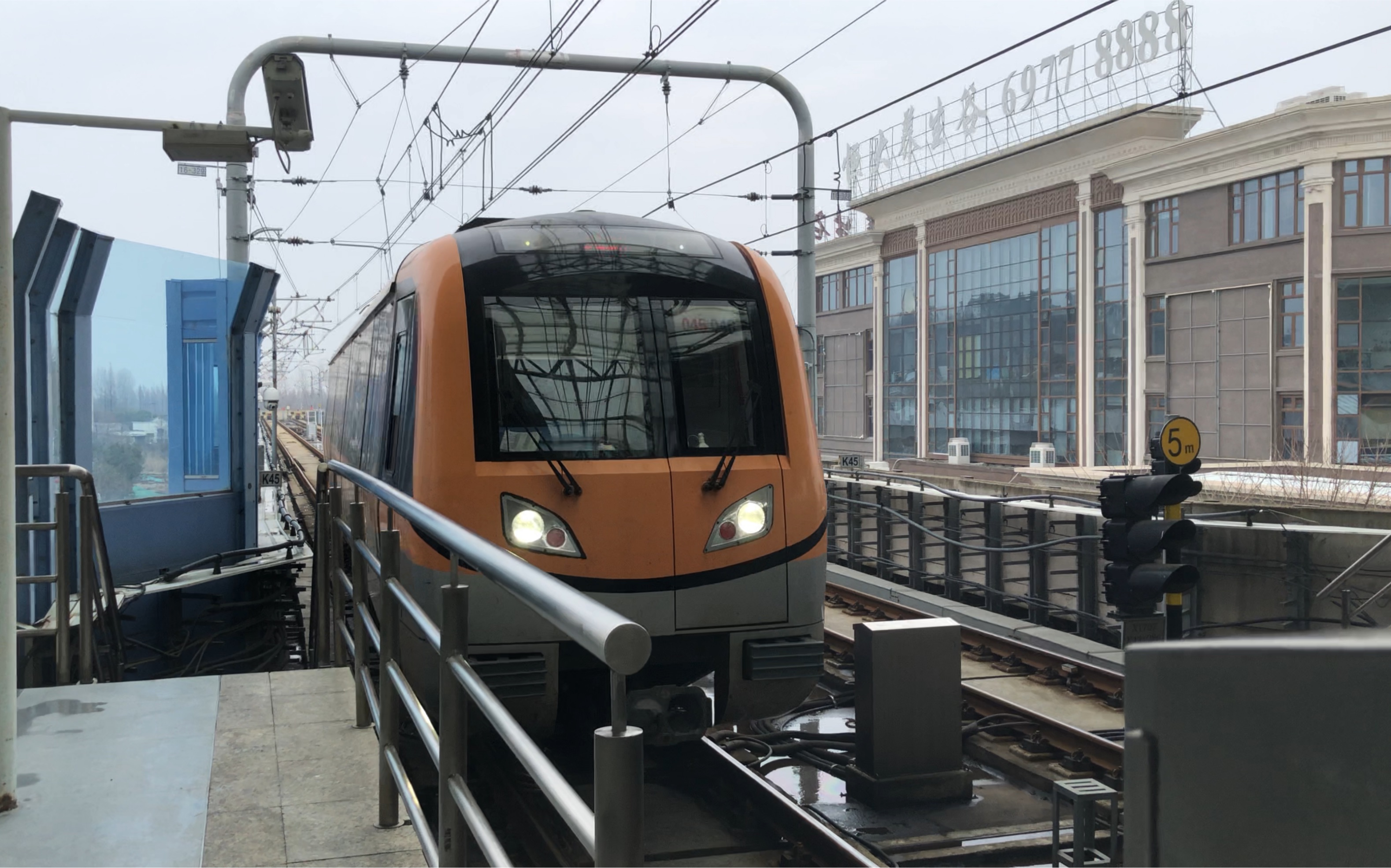 【南京地铁】s8金牛湖折返进站