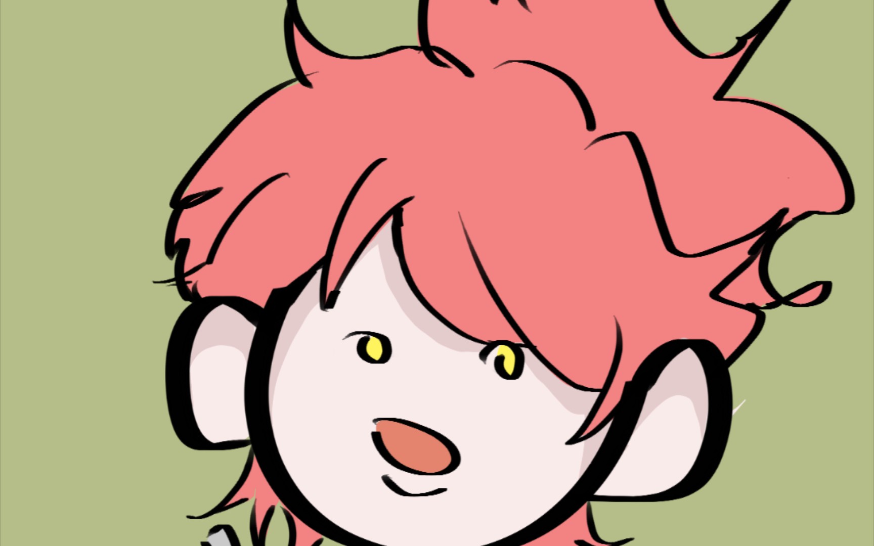 【绘画过程】草稿:鲨都给我鲨线稿:阿门