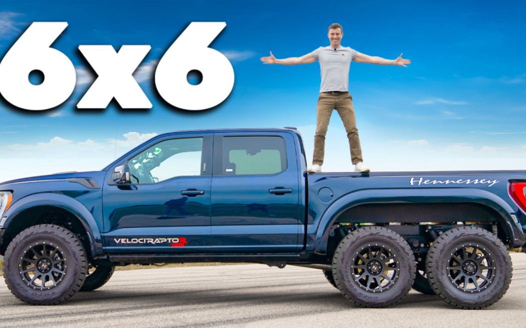【carwow】小马哥评测福特f150 raptor r 6×6
