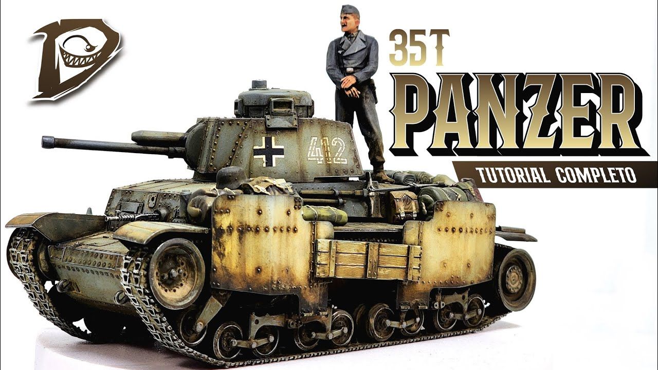 [𐟓𕴋]PANZER.35T.坦克模型制作利华Revell 1/35【西班牙语中字机翻】哔哩哔哩bilibili