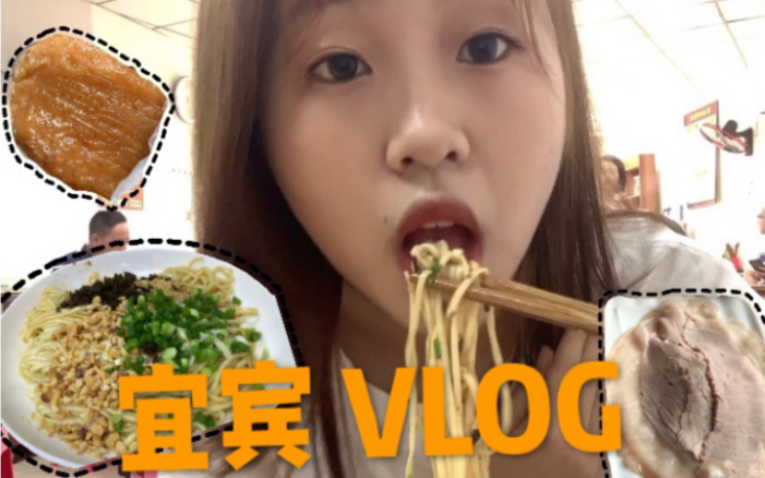 宜宾美食VLOG 01 正宗宜宾燃面,李庄白肉,糯唧唧油润润的黄粑哔哩哔哩bilibili