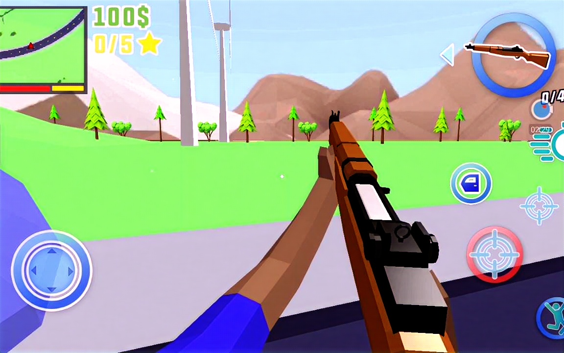 【梦里在三国】《dude theft wars》卡通版gta5麦田里竟然有飞碟_哔哩