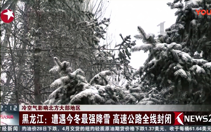 冷空气影响北方大部地区:中央气象台——今晨6时解除暴雪黄色预警 东方大头条 180301哔哩哔哩bilibili