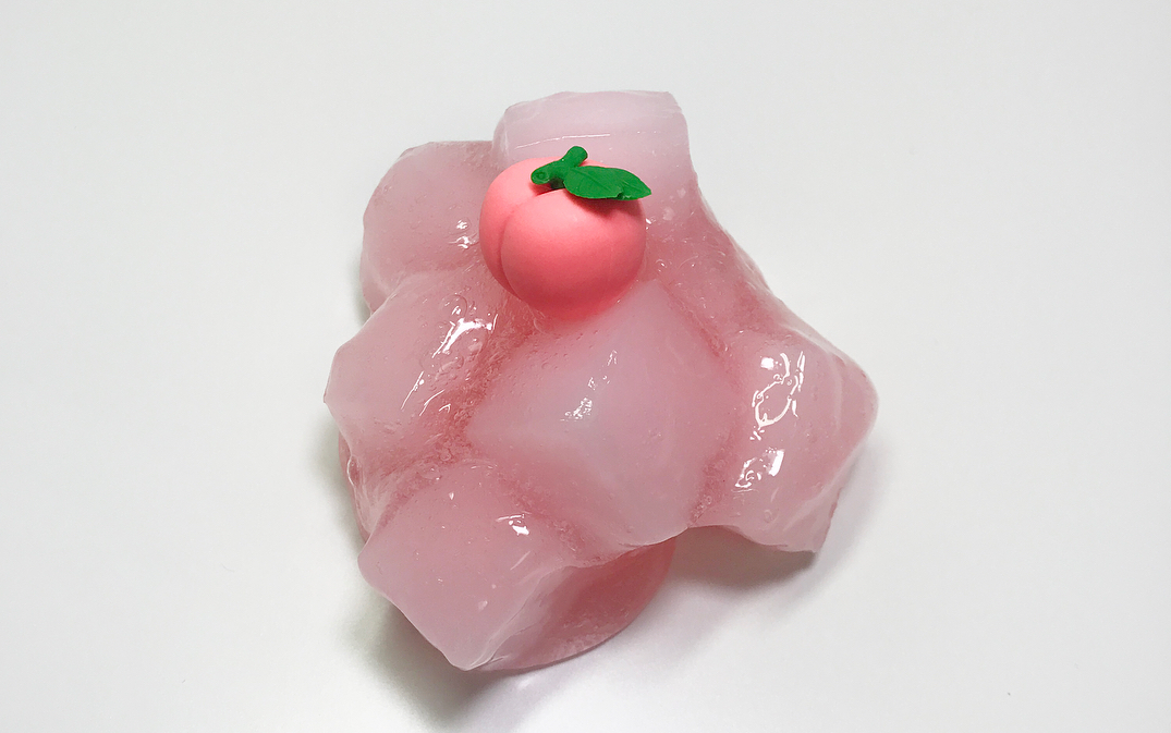 slime史莱姆〗桃子味的椰果泥,少女心砰砰_哔哩哔哩 (゜-゜)つロ