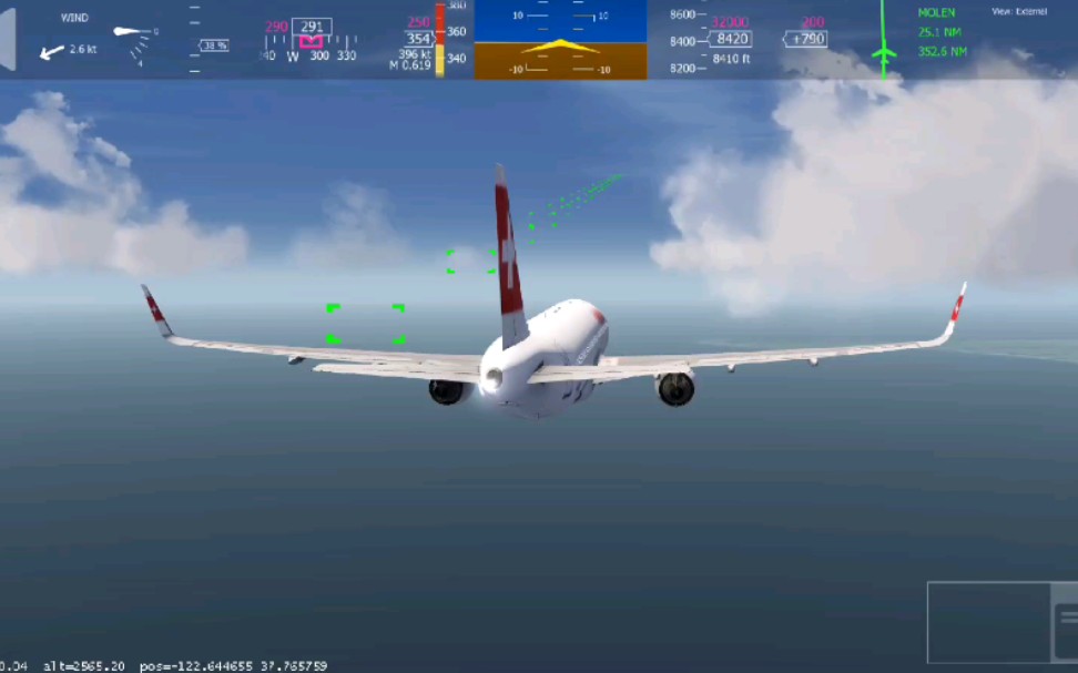 瑞士航空A320200哔哩哔哩bilibili