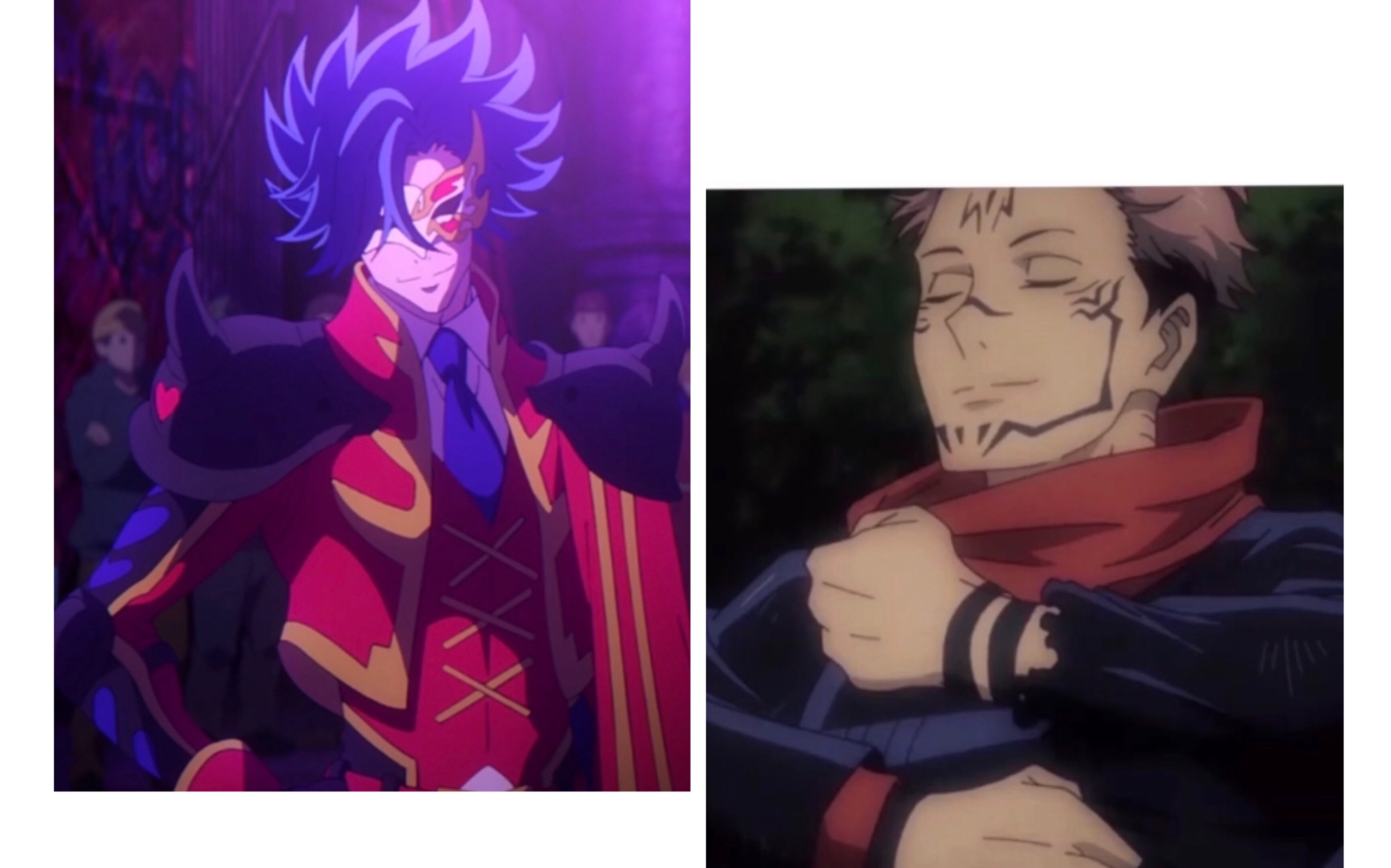 【咒术回战x无限滑板】两面宿傩与爱抱梦的台词互换