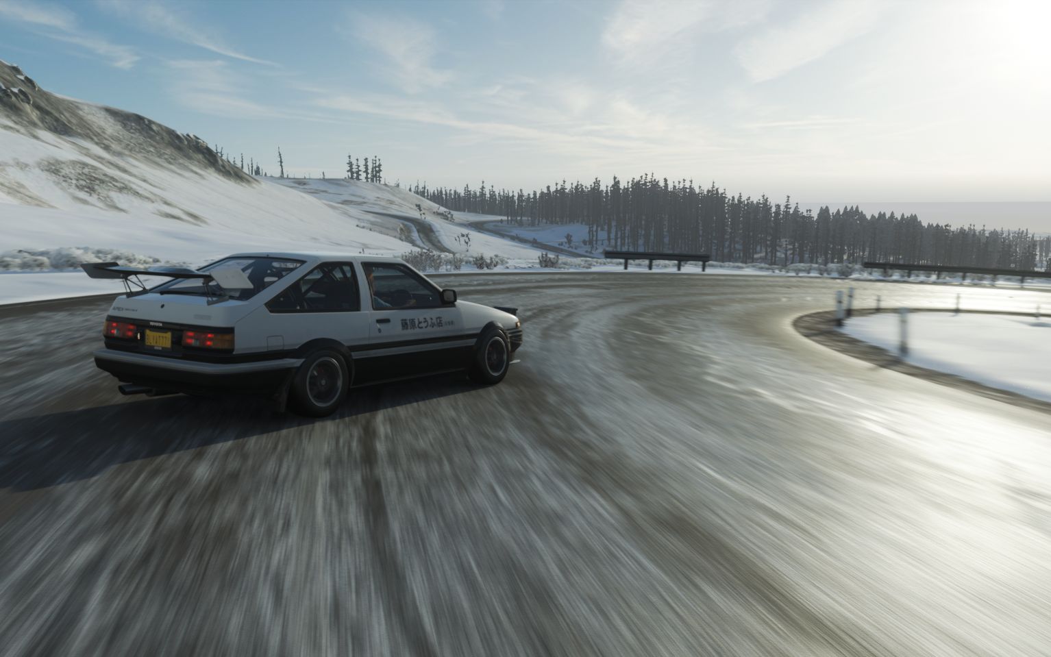 ae86下山啦!【地平线4漂移】_哔哩哔哩_bilibili