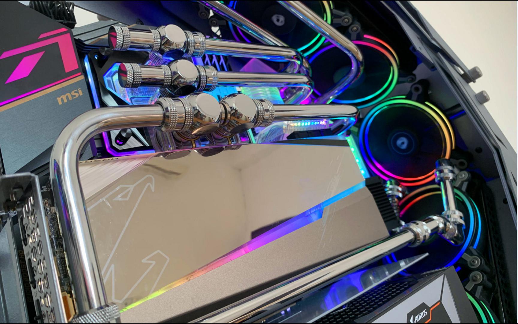 机甲乔思伯mod3机箱-分体式水冷方案制作展示