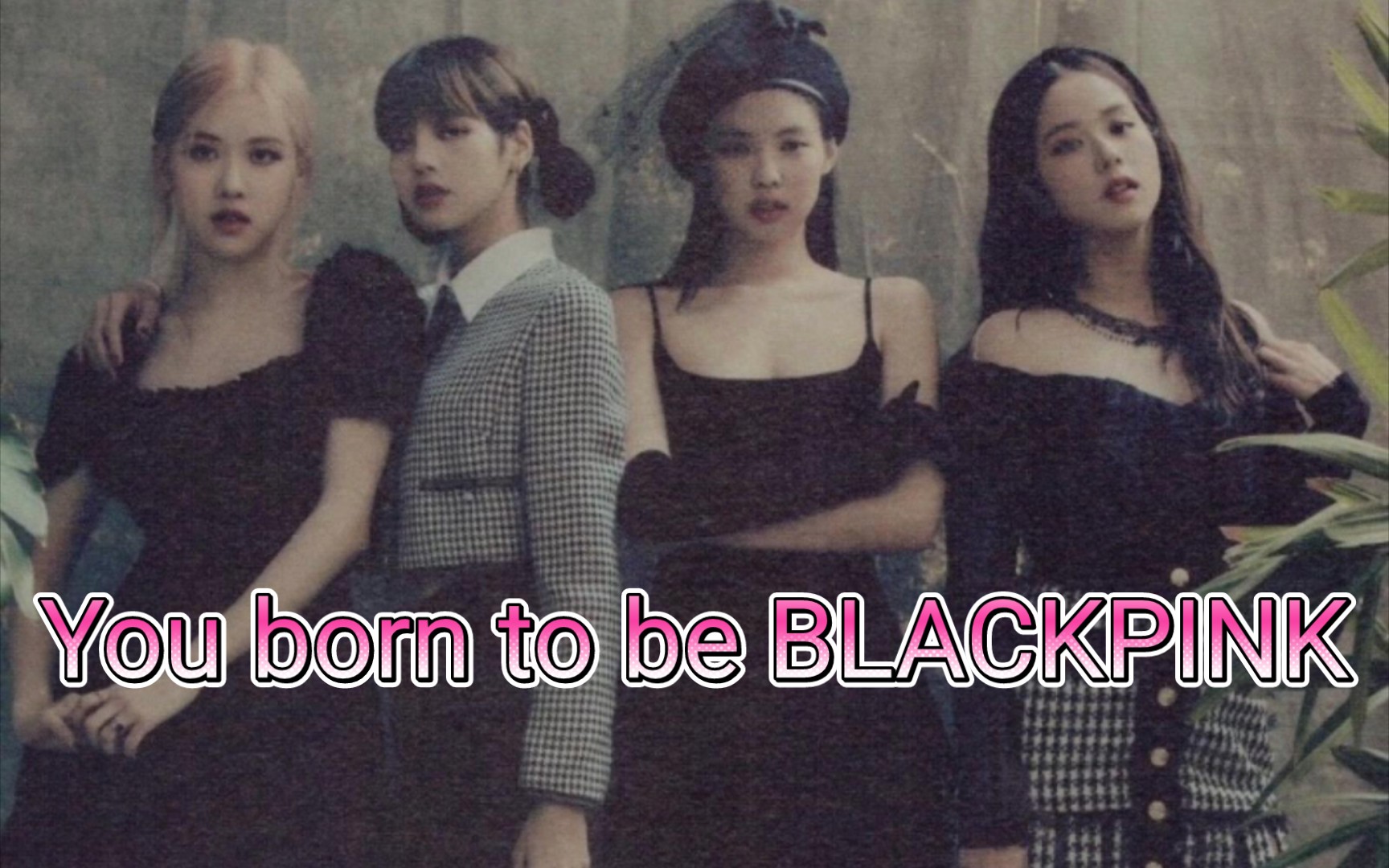 [图]You born to be BLACKPINK